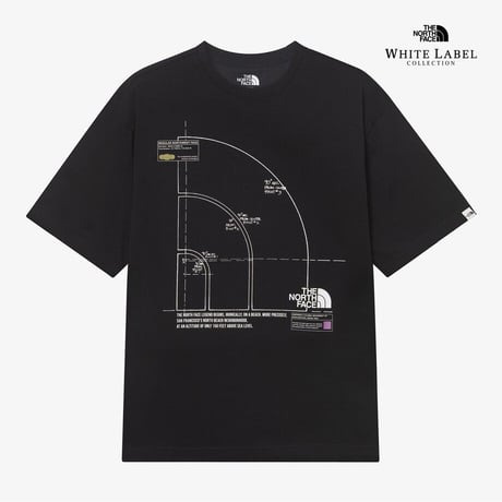 DOME LOGO S/S R/TEE BLACK NT7UR11J