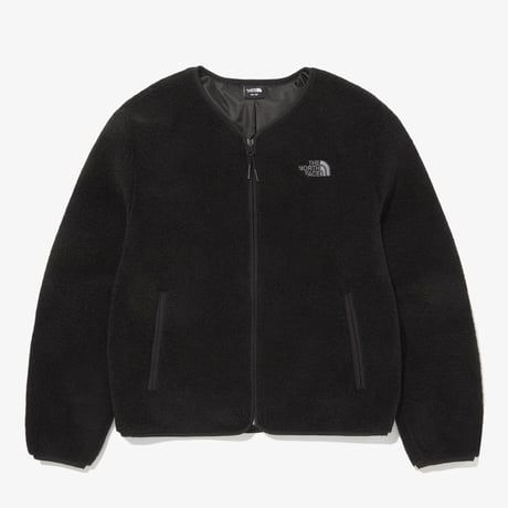 W'S CAMPER FLEECE CARDIGAN BLACK
