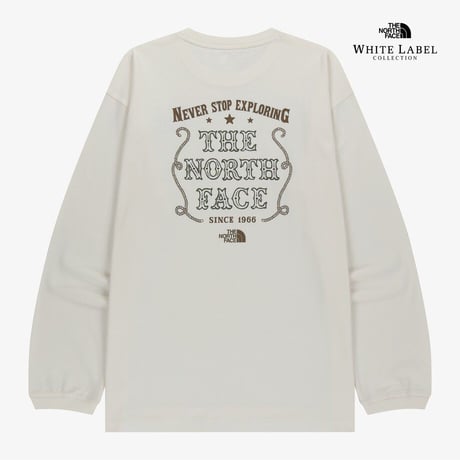 VINTAGE L/S R/TEE CREAM NT7TR51K