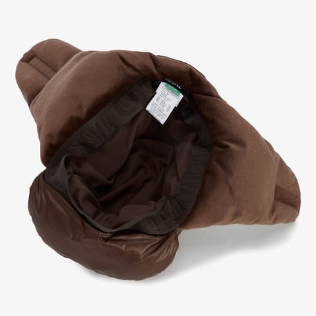 NUPTSE DOWN EARMUFF CAP BROWN NE3CQ59C