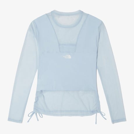 W'S NETTY L/S RASHGUARD LIGHT BLUE NT7TS33C