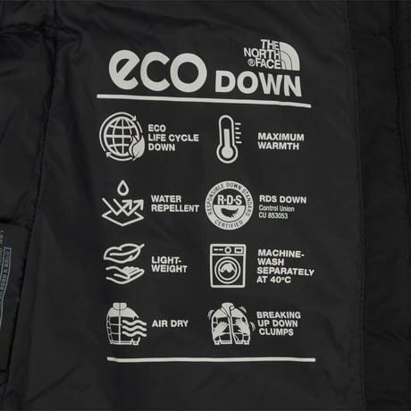 W'S CLOUD DOWN VEST (RDS) BLACK NV1DR90A