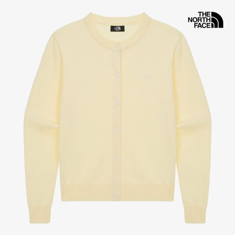 W'S HOLIDAY CARDIGAN LIGHT YELLOW NJ5SR31B