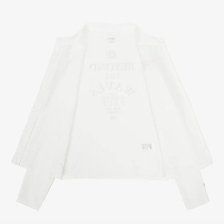 W'S SURF RASHGUARD ZIP UP WHITE NJ5JS31B