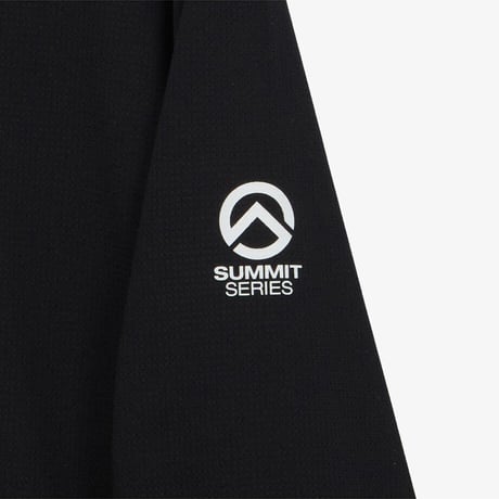 【SUMMIT SERIES】M'S MERAPEAK L/S R/TEE BLACK NT7TS10A