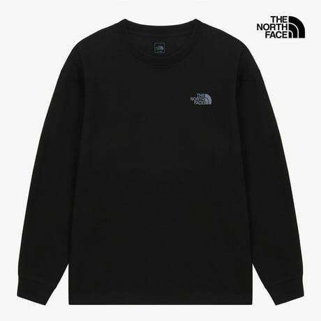 M'S EASYON L/S R/TEE BLACK NT7TS55A