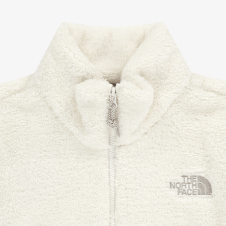 COMFY ALPHA FLEECE ZIP UP CREAM NJ4FR50K