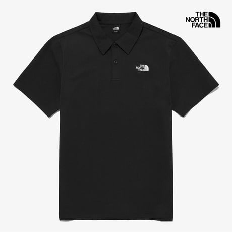 M'S ICE FIELD S/S POLO BLACK NT7PR06A