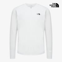 【SUMMIT SERIES】M'S CAMINO HYBRID ZIP TEE WHITE NT7LS10B