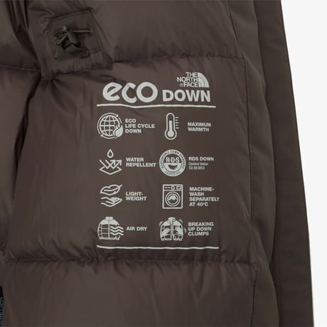 W'S ARCTIC DOWN COAT (RDS) BROWN NC1DR88B