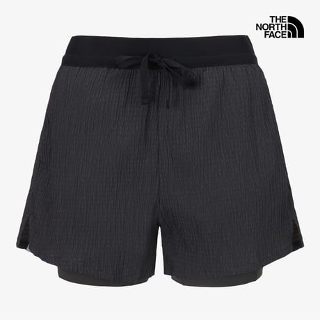 W'S CRINKAIR 2IN1 SHORTS EBONY NS6NS81A