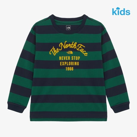 K'S ELOWEN L/S R/TEE JUNGLE GREEN NT7TR55T