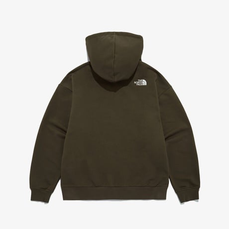 M'S ESSENTIAL HOOD ZIP UP DARK BROWN NJ5JQ53C