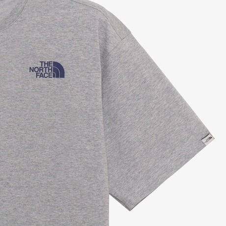 FLORAL S/S R/TEE MELANGE GREY NT7UR08L