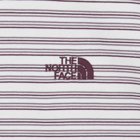 M'S OVERPECK STRIPE L/S R/TEE OFF WHITE NT7TS52C