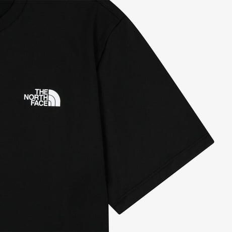 LINDEN S/S R/TEE BLACK NT7US04J