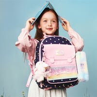 G'S CANDY DOT SCH PACK LIGHT NAVY NM2DS02T