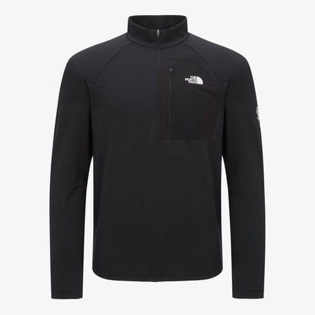 BATURA L/S ZIP TEE BLACK NT7LR00A