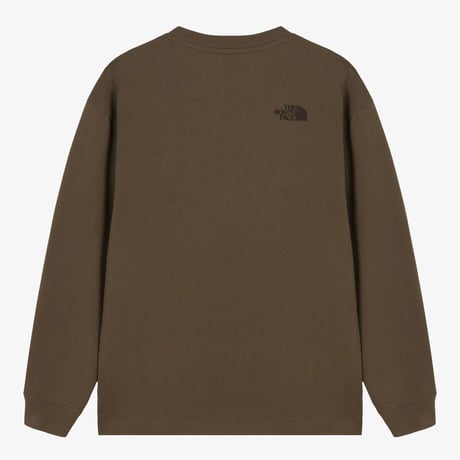 M'S EASYON L/S R/TEE DEEP TAUPE NT7TS55C