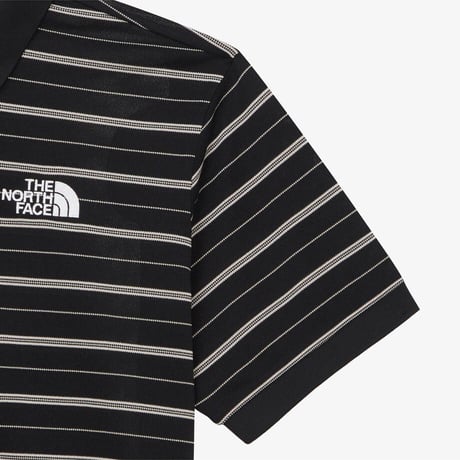 M'S CMX STRIPE S/S POLO BLACK NT7PR05A