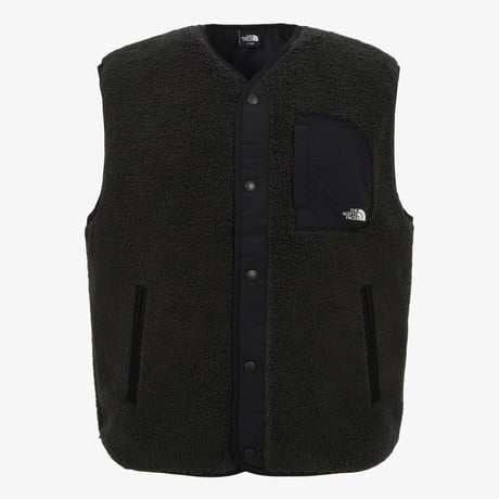 TEDDY FLEECE VEST CHARCOAL NV4FR57A