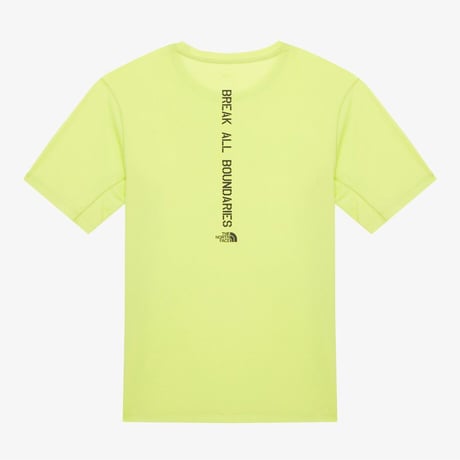 TNF RUN S/S R/TEE LIME NT7UR19C