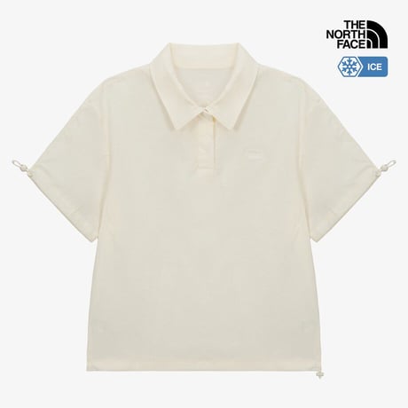 W'S FROST S/S POLO CREAM NT7PS45C