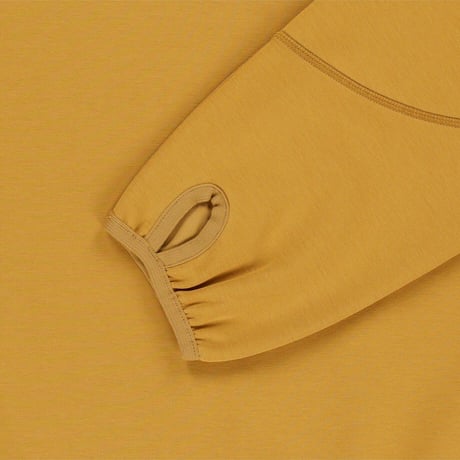 COTIDIE HOOD PULLOVER MUSTARD NM5PS51L