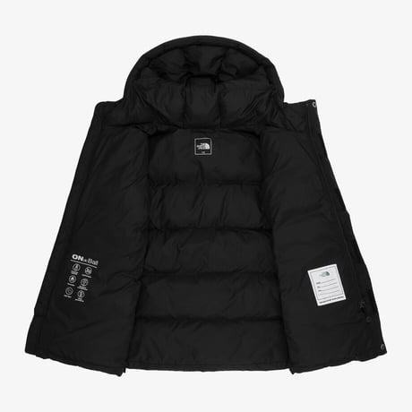 K'S NEW PUFFY ON COAT BLACK NC3NS50S