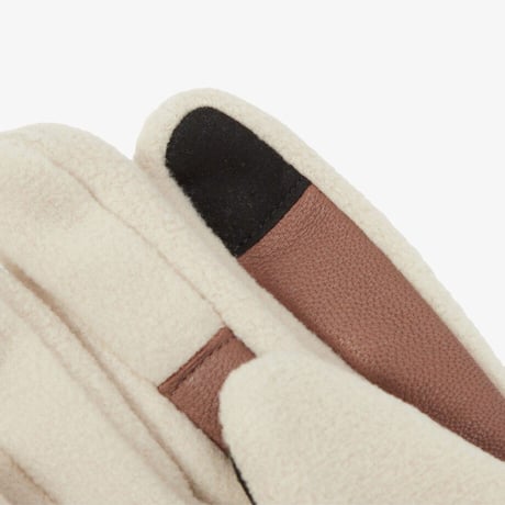 UNI FLEECE GLOVE LIGHT BEIGE NJ3GS50B