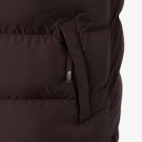 M'S PUFFY ON EX VEST DARK BROWN NV3NS51B