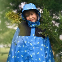 K'S NOVELTY MOUNTAIN PONCHO NAVY NJ2HR21T