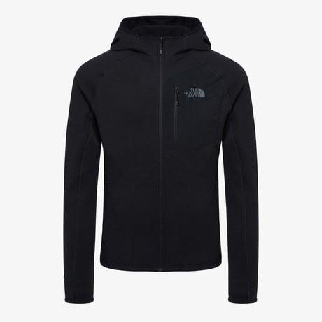 FORGE L/S HOOD ZIP-UP BLACK NJ5JS55A