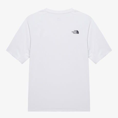 M'S TNF RUN S/S R/TEE WHITE NT7US14D
