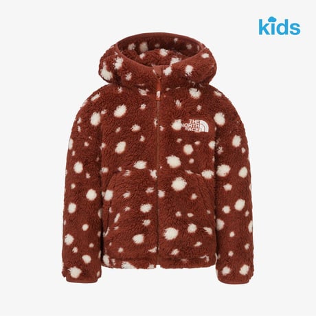 K'S ANI-MATE FLEECE JACKET DARK ORANGE NJ4FR53T