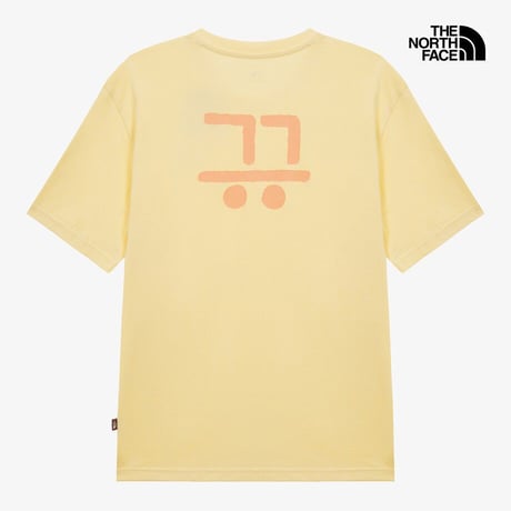 HANGEUL S/S R/TEE 3 CUSTARD NT7UT95B