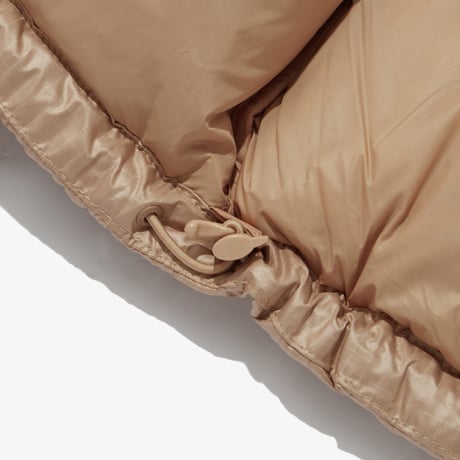 W'S NOVELTY NUPTSE RDS DOWN JACKET BEIGE BROWN NJ1DP85N
