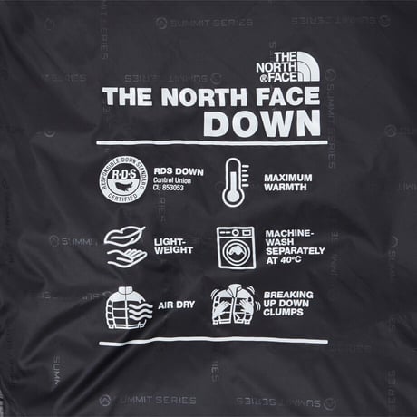 M'S SUMMIT NUPTSE JACKET (RDS) BLACK NJ1DS72A