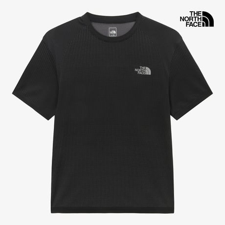 M'S AIRWAVE S/S R/TEE BLACK NT7US13A