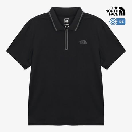 M'S ICE FLEX S/S POLO BLACK NT7PS12A