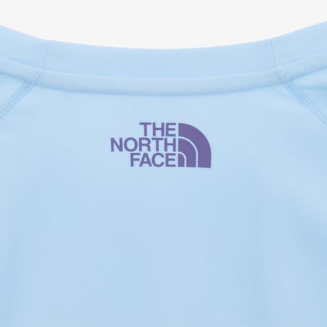 W'S ESSENTIAL L/S RASHGUARD PASTEL BLUE NT7TS31B