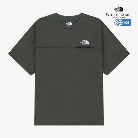 BREELO POCKET S/S R/TEE DARK GRAY NT7US29K
