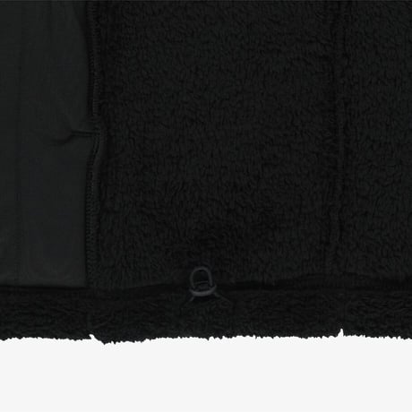 COMFY ALPHA FLEECE ZIP UP BLACK NJ4FS50J