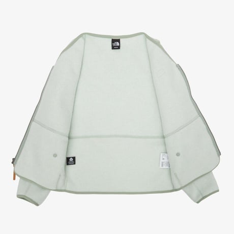 VERMO WOOL FLEECE JACKET GREEN NJ4FR59D