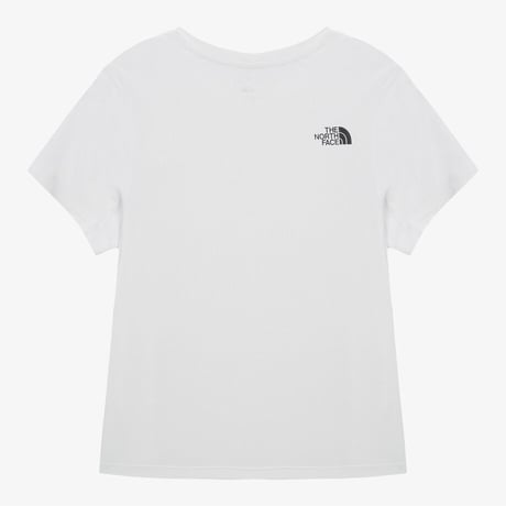W'S TNF RUN S/S R/TEE WHITE NT7US34D
