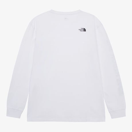 TNF CORE EX L/S R/TEE WHITE NT7TR59B