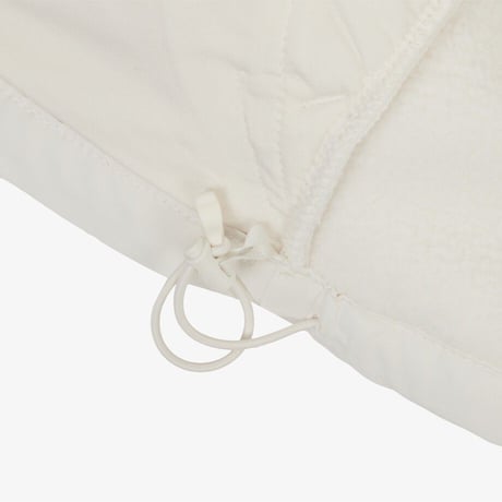 W YUMIORI OFF PEAK FULL ZIP JACKET CREAM NJ4FR83B