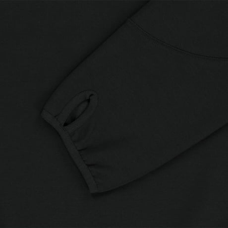 COTIDIE HOOD PULLOVER BLACK NM5PS51J