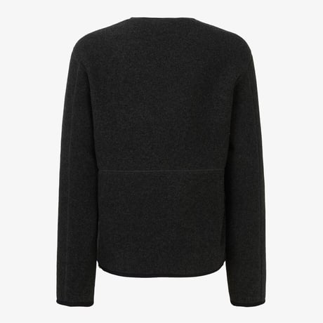 VERMO WOOL FLEECE JACKET CHARCOAL NJ4FR59A