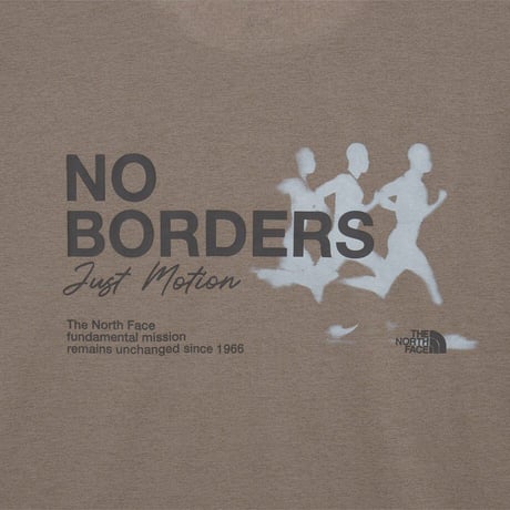 M'S NO-BORDERS S/S R/TEE 1 DARK BEIGE NT7US84C